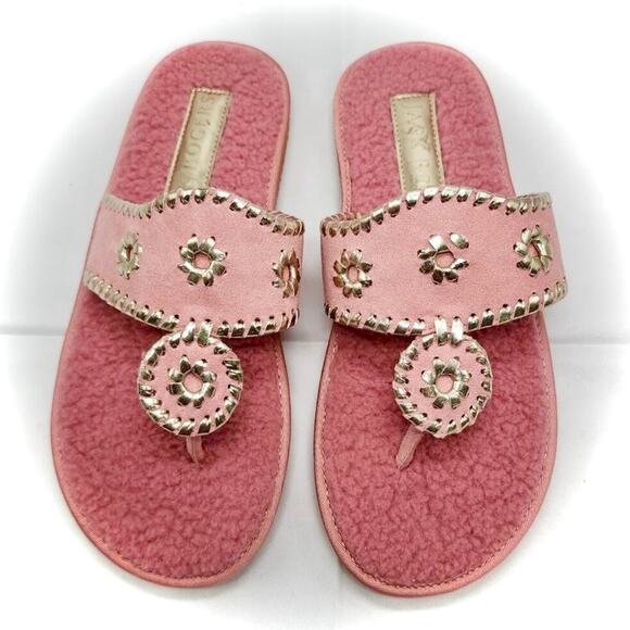 Jack Rogers Shoes - Jack Rogers Women's Faux Fur Sandals NWT